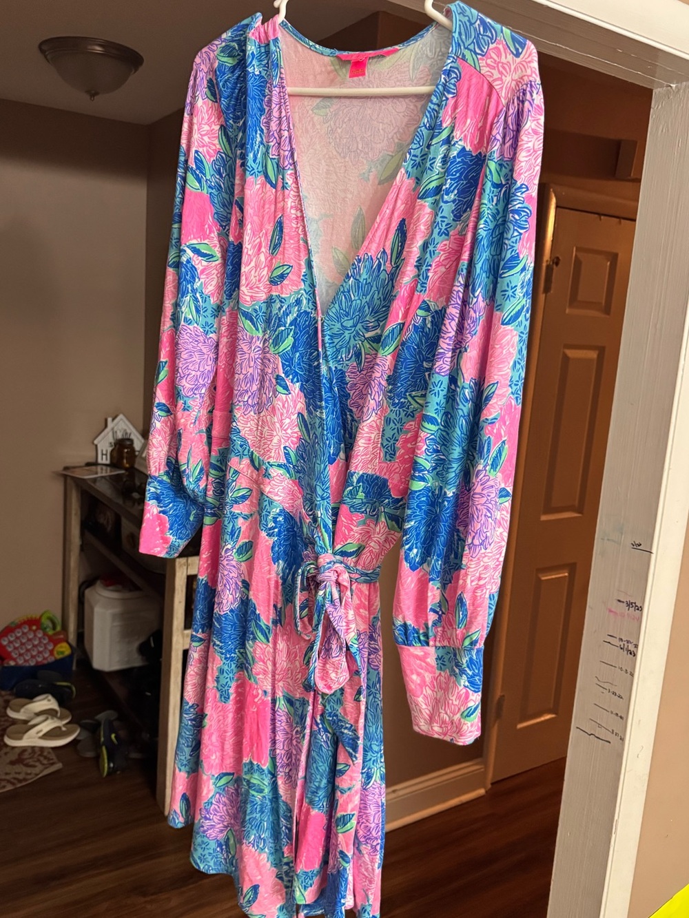 lily Pulitzer XL wrap dress EUC